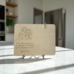 Ξύλινο διακοσμητικό για την Μαμά